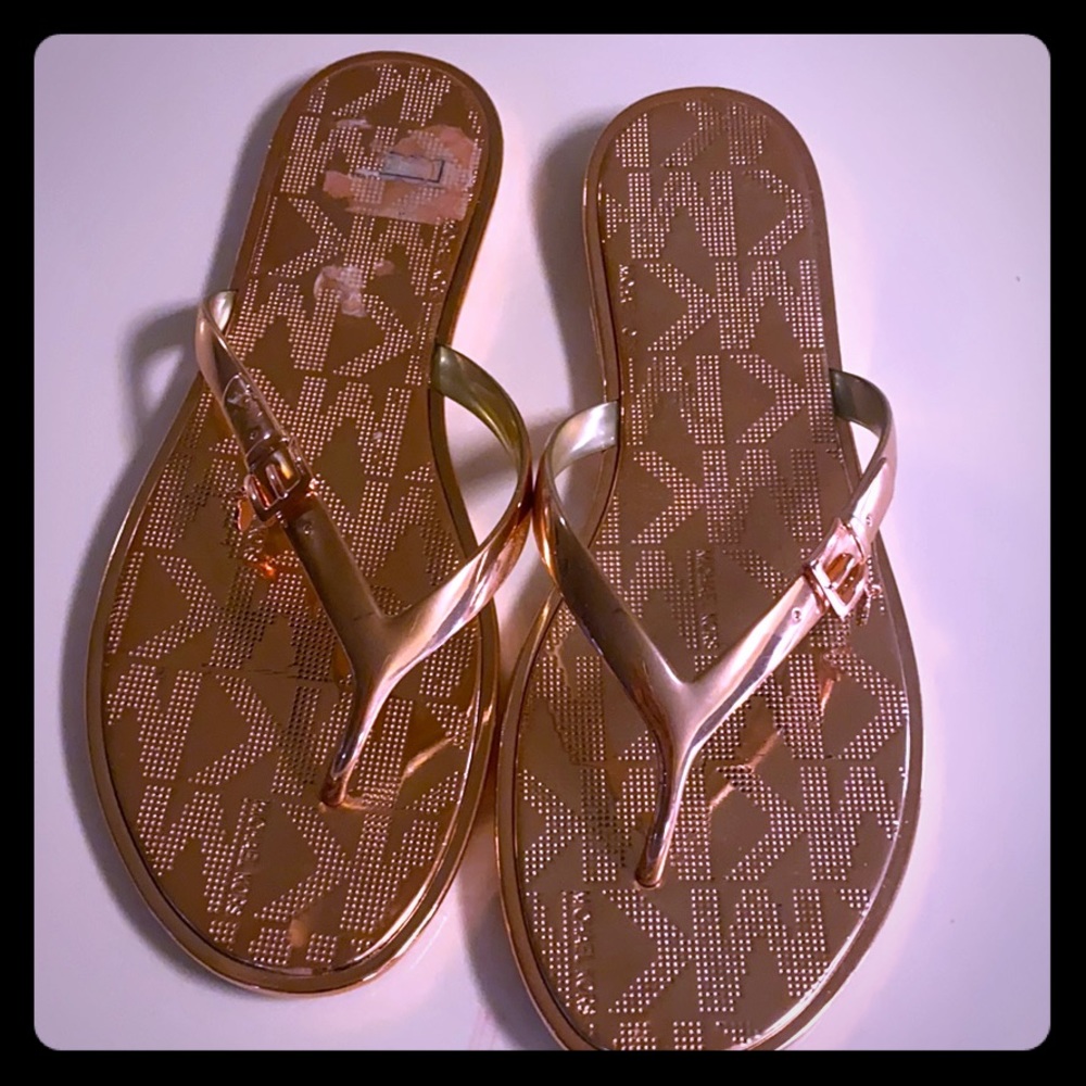 Michael Kors flip flops